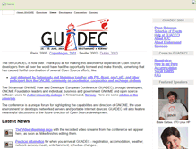 Tablet Screenshot of 2004.guadec.org